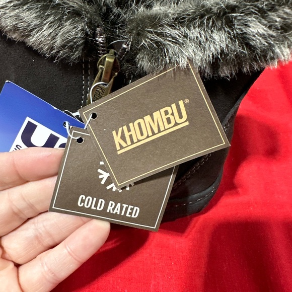 Khombu NWT Brown Winter Boots - Picture 6 of 9